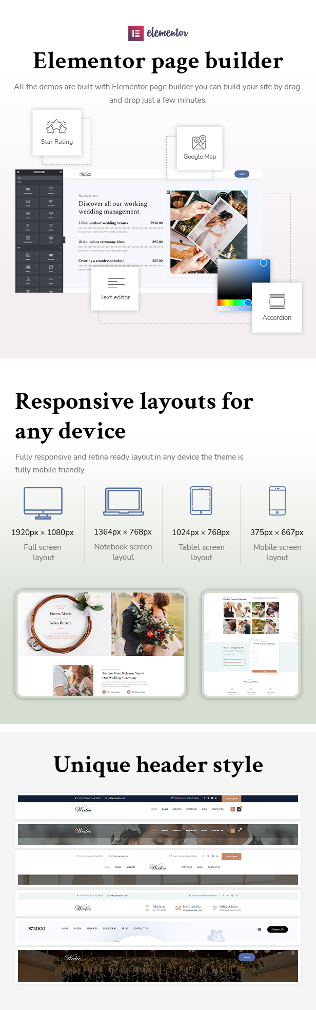 Wedco Wedding WordPress Theme